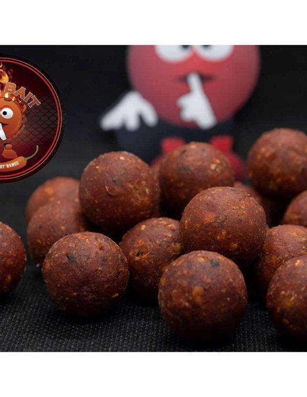 DUDI BAIT BOILIES MISTER RED SUPER HOT 24 MM