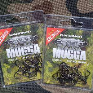 GARDNER COVERT DARK MUGGA Nº4 MICRO BARBED 20 UND