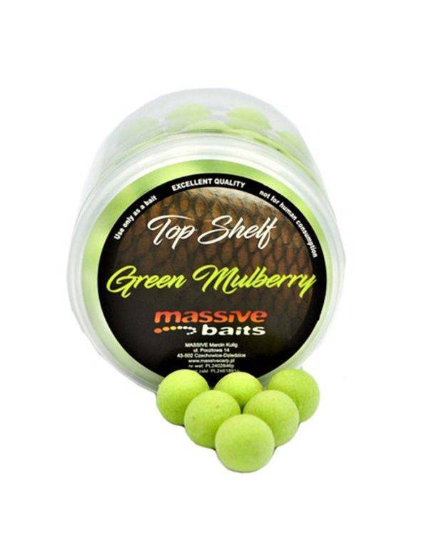 MASSIVE BAITS GREEN MULBERRY POP UPS