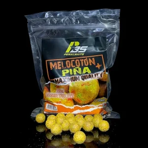 PERALBAITS BOILIES MELOCOTON PIÑA 20 MM