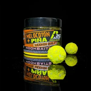 PERALBAITS HOOKBAITS BOILIES MELOCOTON PIÑA 24MM