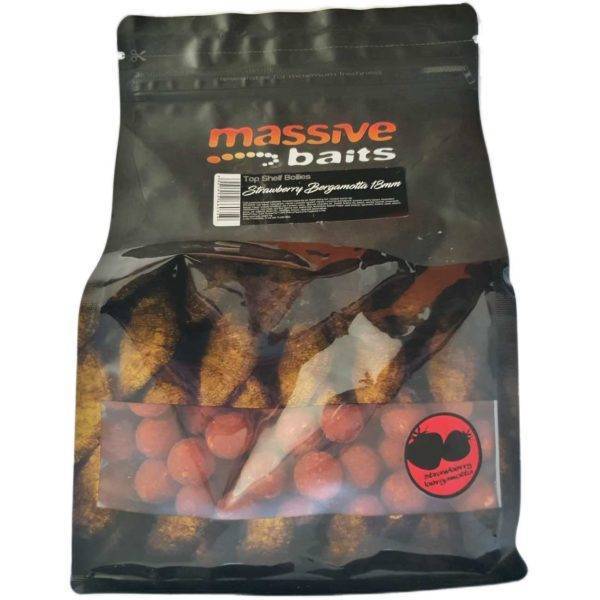 massive baits boilies strawberry bergamotta