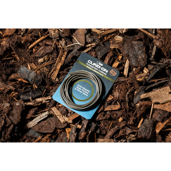 NASH CLING ON TUNGSTEN TUBING 0.75MM 2M GRAVEL BROWN NASH-CLING-ON-TUNGSTEN-TUBING-weedy-green