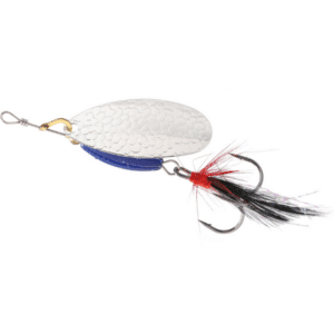 Mikado Cucharilla M-Grub Spinning Lures Silver blue