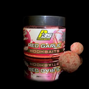 PERALBAITS HOOKBAITS BOILIES RED GARLIC 24MM