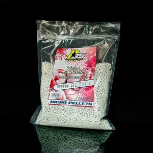 micro pellets peralbaits red garlic