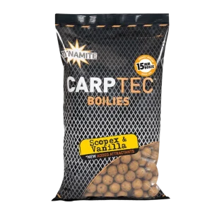 DYNAMITE BAITS CARP TEC BOILIES SCOPEX & VANILLA 20 MM