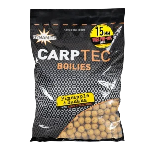 DYNAMITE BAITS CARP TEC BOILIES PINEAPPLE & BANANA 20 MM