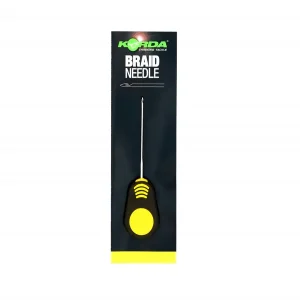 KORDA BRAIDED HAIR NEEDLE 7CM