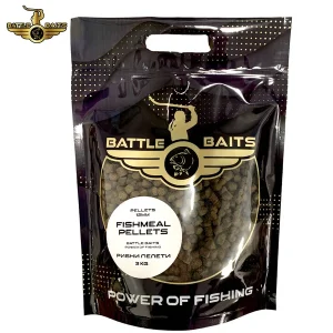 BATTLE BAITS FISHMEAL PELLETS 12MM 3KG