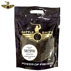 BATTLE BAITS FISHMEAL PELLETS 6MM 3KG