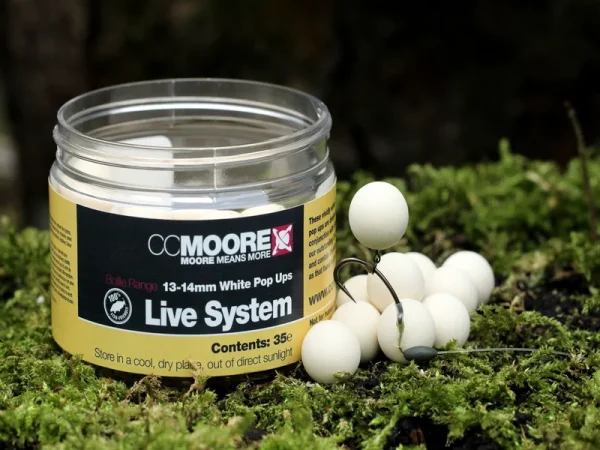 CC MOORE LIVE SYSTEM POP UPS WHYTE 14MM