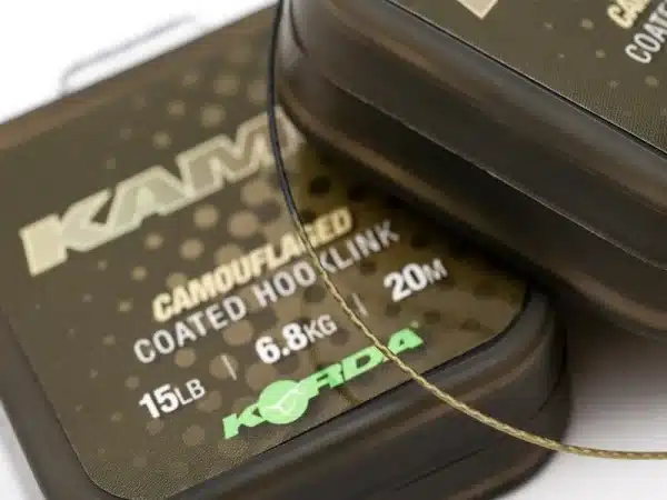 KORDA KAMO COATED HOOKLINK 30LB 20M