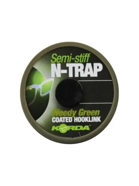 KORDA N-TRAP SEMI-STIFF 30LB WEEDY GREEN