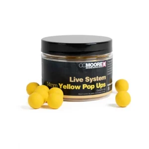 CC MOORE LIVE SYSTEM POP UPS YELLOW 14MM