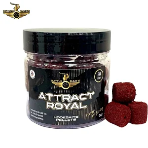 BATTLE BAITS HOOKBAIT PELLET ATTRACT ROYAL 20MM