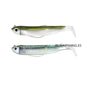 FIIISH BLACK MINNOW 70 - DOBLE COMBO 3G KHAKI+GHOST MINNOW