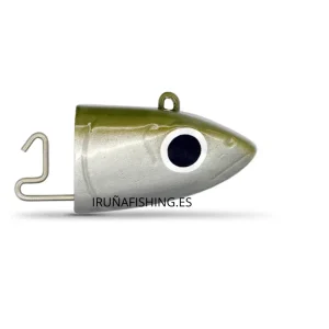 FIIISH BLACK MINNOW 70 – 2 OFF SHORE JIG HEAD 6G KHAKI