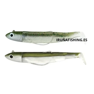 FIIISH BLACK MINNOW 120MM DOUBLE COMBO 25G KHAKI+GHOST MINNOW