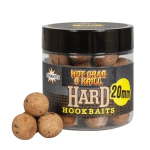 DYNAMITE BAITS HOT CRAB & KRILL HARD HOOKBAITS 20 MM