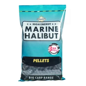 DYNAMITE BAITS PELLETS MARINE HALIBUT 8MM 900GR