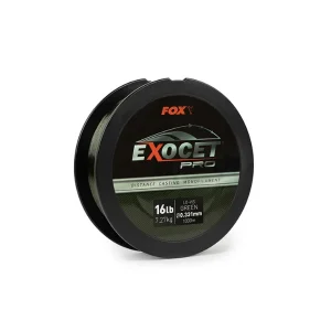 FOX EXOCET PRO MONOFILAMENT LO-VIS GREEN 0.331MM 16LB 7.27KG 1000M