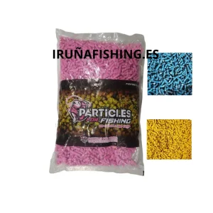 PARTICLES FOR FISHING FLUMINO PELLETS ROSA,AZUL,AMARILLO