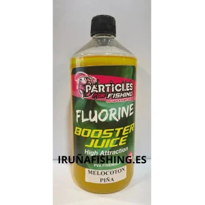 PARTICLES FOR FISHING BOOSTER FLUORINE MELOCOTON PIÑA 1L