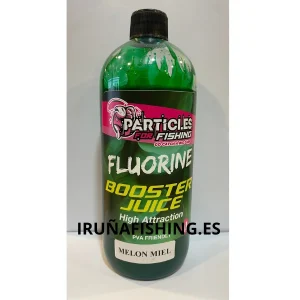 PARTICLES FOR FISHING BOOSTER FLUORINE MELON MIEL 1L