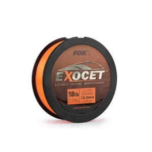 FOX EXOCET FLUORO ORANGE MONO 0.35MM 16LB 8.0KG 1000M