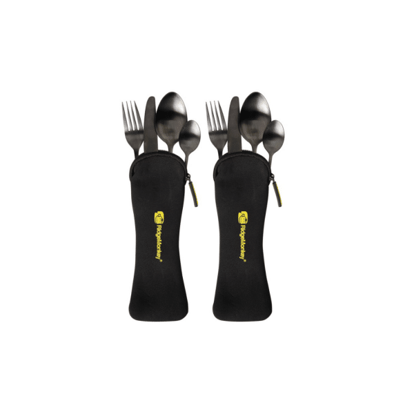 RIDGEMONKEY DLX CUTLERY SET TWIN PACK