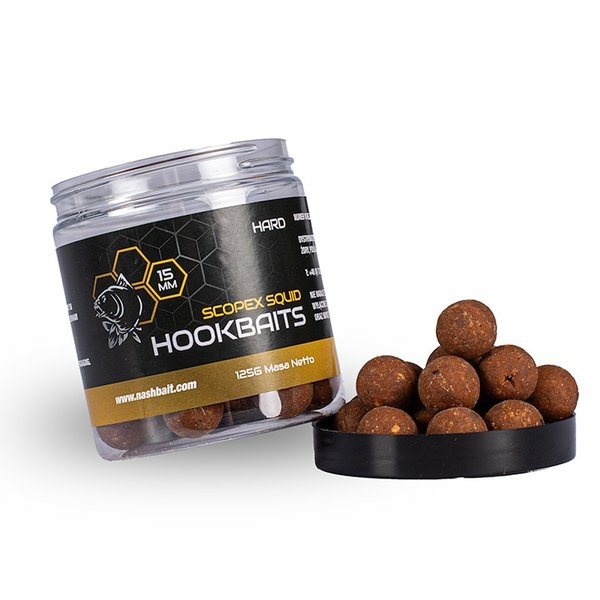 NASH SCOPEX SQUID HARD HOOKBAITS 20MM - Imagen 2