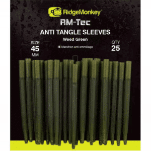 RidgeMonkey-RM-Tec-Anti-Tangle-Sleeves-Weed-Green-Short