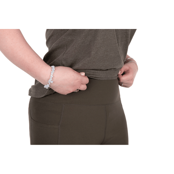 FOX WOMENS LEGGINGS SIZE L (44-46) OLIVE MAUVE FOX-WOMENS-LEGGINGS-OLIVE-MAUVE (1)