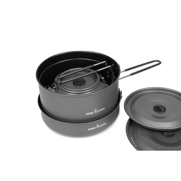 FOX COOKWARE 4 PIECE DELUXE COOK SET FOX-COOKWARE-4-PIECE-DELUXE-COOK-SET