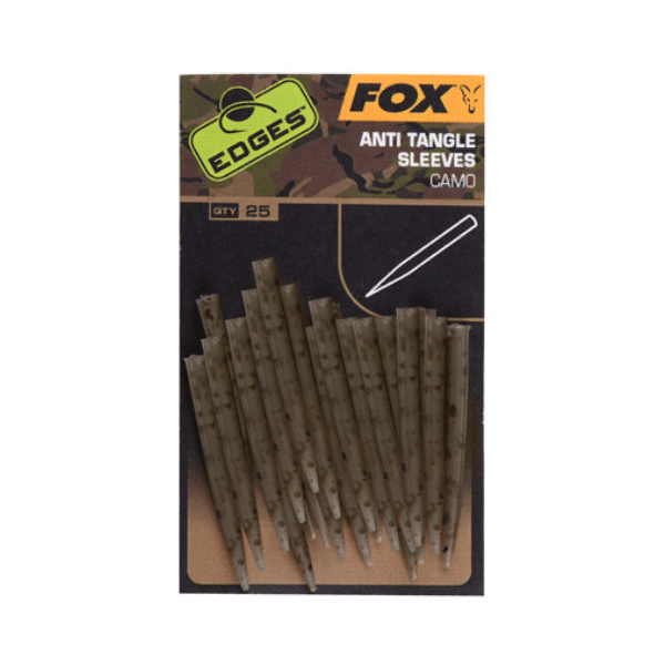 FOX EDGES CAMO ANTI TANGLE SLEEVES x25UDS FOX-EDGES-CAMO-ANTI-TANGLE-SLEEVES-x25UDS