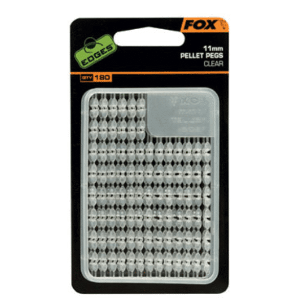 FOX EDGES PELLET PEGS 11MM CLEAR FOX-EDGES-PELLET-PEGS-11MM