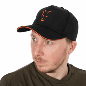 FOX-GORRA-COLLECTION-BASEBALL-CAP-BLACK&ORANGE
