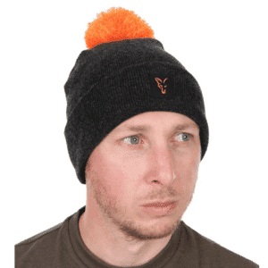 FOX GORRO-COLLECTION-BOBBLE-HAT-BLACKORANGE