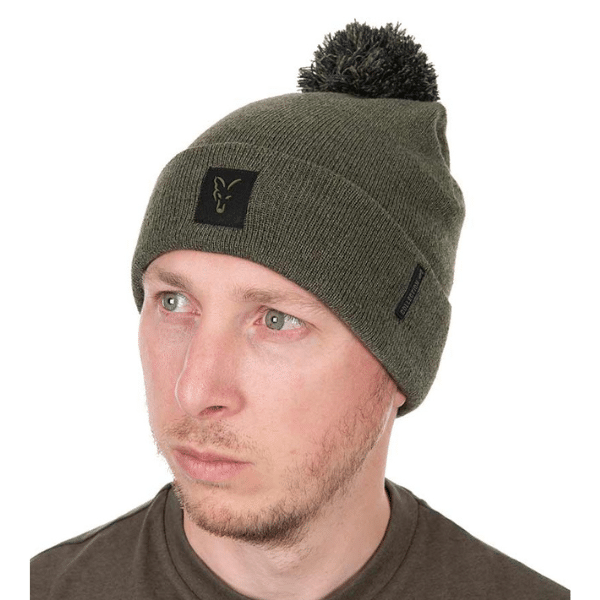 FOX GORRO COLLECTION BOBBLE HAT GREEN/BLACK FOX GORRO COLLECTION BOBBLE HAT GREEN/BLACK - Imagen 2