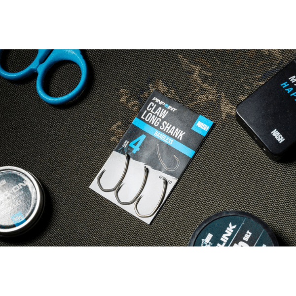 NASH ANZUELOS CLAW LONG SHANK Nº8 MICRO BARBED NASH-ANZUELOS-CLAW-LONG-SHANK-MICRO-BARBED