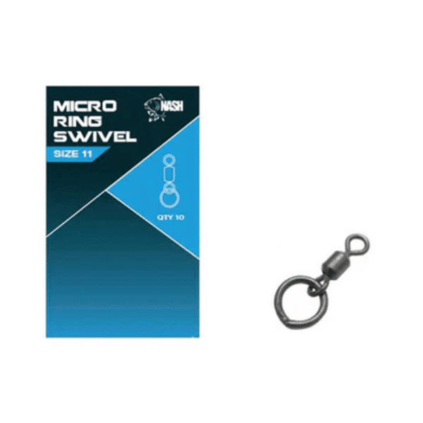 NASH MICRO RING SWIVEL SIZE 11 NASH-MICRO-RING-SWIVEL-SIZE-11