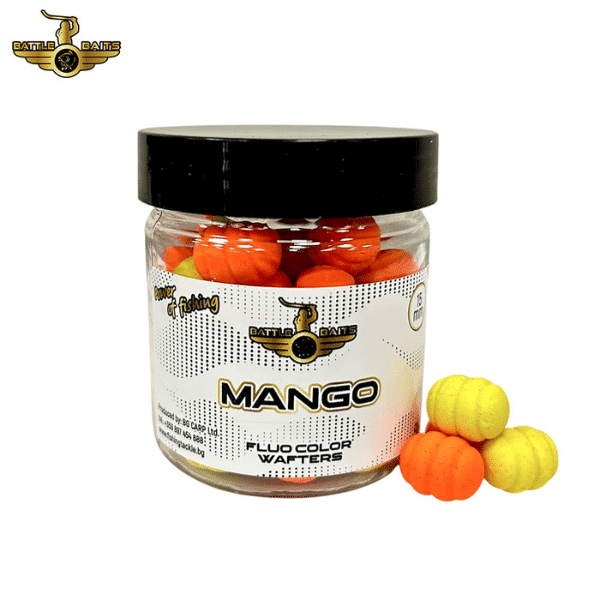BATTLE BAITS FLUO COLOR WAFTERS MANGO 15MM BATTLE-BAITS-FLUO-WAFTER (2)