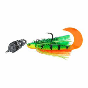 MADCAT-CHATTERBAIT-SKULL-BLADE-JIG-XL-18CM-55G-SINKING-FIRETIGER-UV