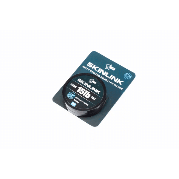 NASH SKINLINK SEMI-STIFF 15LB 6.80KG 10M DARK SILT NASH-SKINLINK-15LB-DARK-SILT
