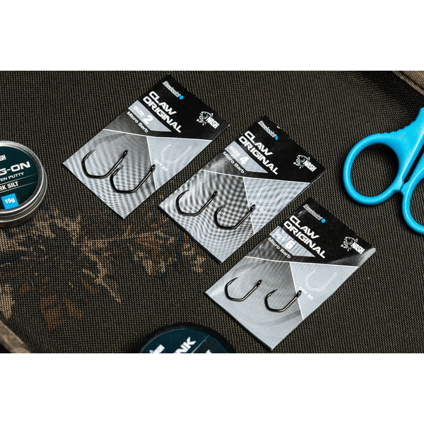 NASH ANZUELOS STEELPOINT ORIGINAL CLAW Nº4 MICRO BARB NASH-Steelpoint-Original-Hooks-CLAW