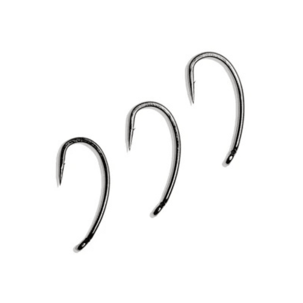 NASH ANZUELOS STEELPOINT ORIGINAL CURVE SHANK Nº2 MICRO BARB NASH-Steelpoint-Original-Hooks-CURVE-SHANK