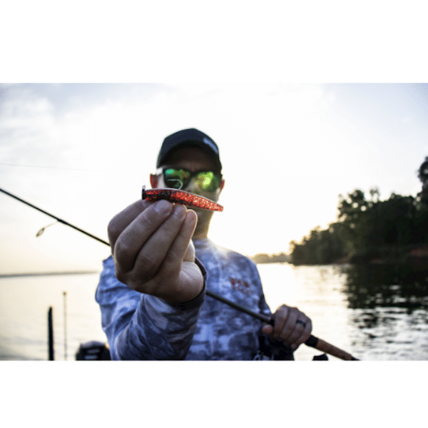 STRIKE KING KVD PERFECT PLASTICS NED OCHO 2.75" GREEN PUMPKIN STRIKE KING KVD PERFECT PLASTICS NED OCHO 2.75" GREEN PUMPKIN - Imagen 3