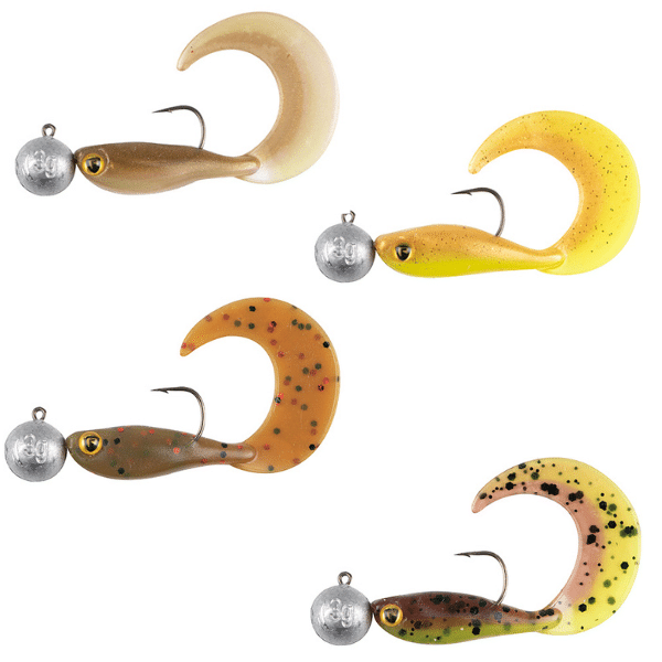 FOX RAGE ULTRA UV MICRO GRUB TAIL LOADED 4CM 3G HOOK 4 LURE PACK FOX RAGE ULTRA UV MICRO GRUB TAIL LOADED 4CM 3G HOOK 4 LURE PACK - Imagen 2