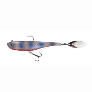 Biwaa Divinator Jr 140 22g vinilo montado con pala willow para depredadores en Navarra